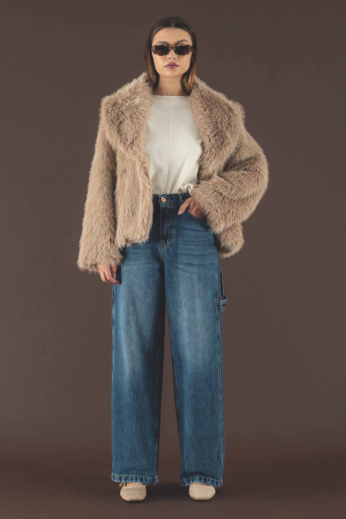 Chaqueta de la marca QGuapa Milano Beige