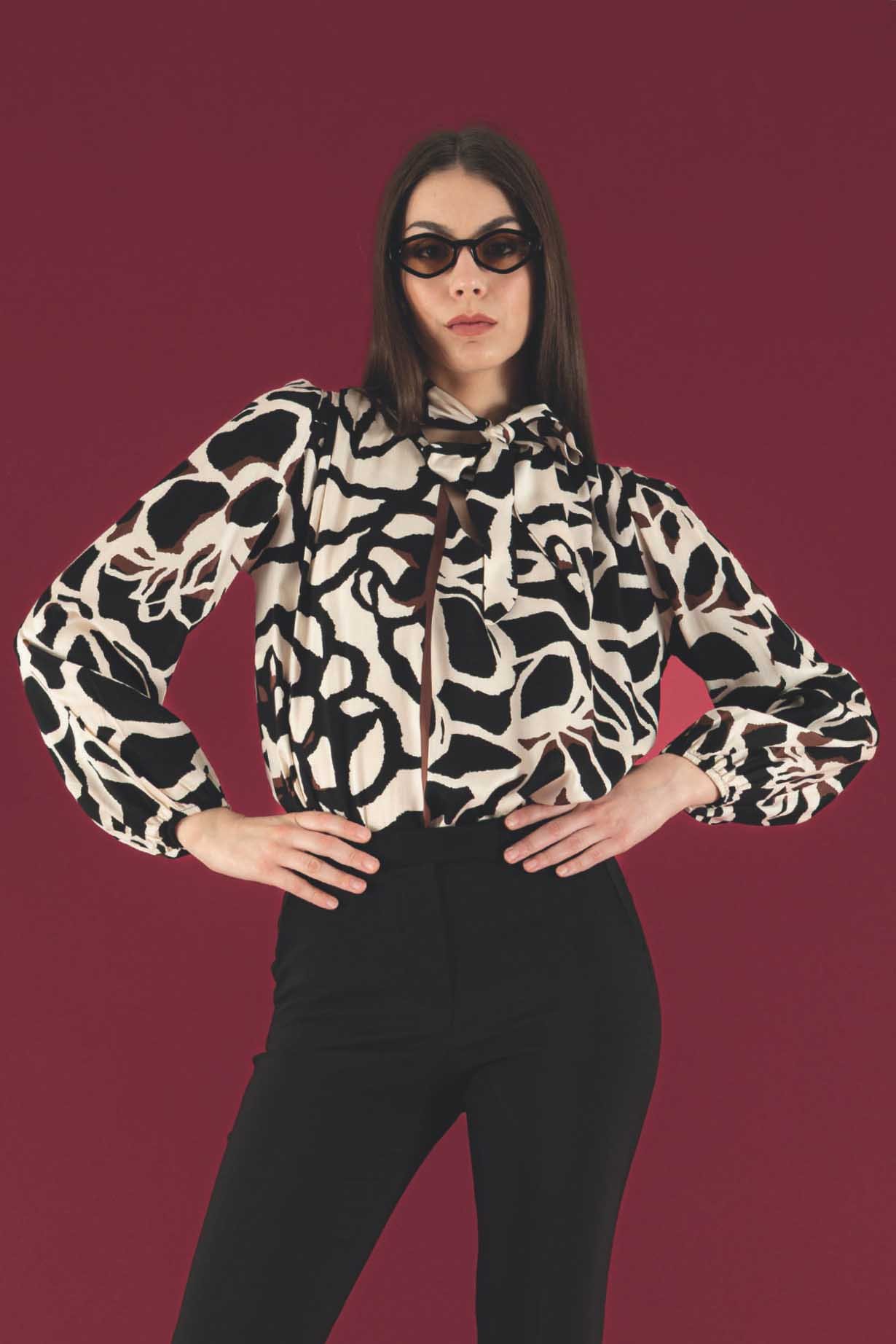 Camisa de la marca QGuapa Milano Estampado